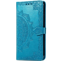 Кожаный чехол (книжка) Art Case с визитницей для Xiaomi Redmi Note 13 5G Синий