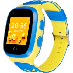 Детские cмарт-часы с GPS трекером 4G Gelius GP-PK006 (IP67) (UA colors) UA