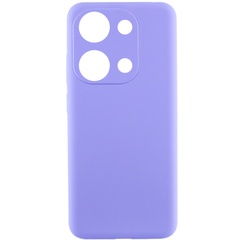 Чехол Silicone Cover Lakshmi Full Camera (AAA) для Xiaomi Redmi Note 13 4G Фиолетовый / Amethyst