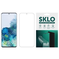 Захисна гідрогелева плівка SKLO (екран) для Samsung Galaxy A9 (2018), Прозрачный