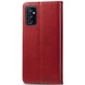 Шкіряний чохол книжка GETMAN Gallant (PU) для Samsung Galaxy A24 4G, Червоний
