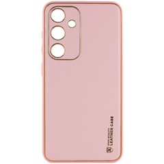 Кожаный чехол Xshield для Samsung Galaxy A35 Розовый / Pink