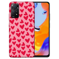 TPU чохол Love для Xiaomi Redmi Note 11 Pro 4G/5G, Hearts mini